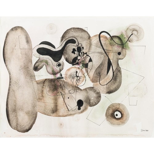 12 - * Daniel Mafé [Contemporary]-  Expanding Grey,:-  signed with entails and dated '88 mixed media, 32 ... 