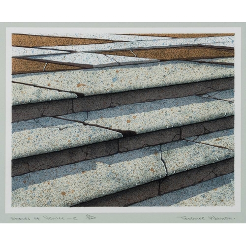 33 - * Terence Warren [b.1948]- Stones of Venice, 1,2,3,5,:-  a set of four Retigraphic Society prints ea... 