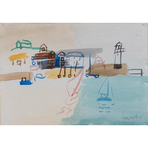 69 - * Howard [b.1932]- Beach scenes,:- two both signed and dated watercolours, each 15 x 21cm. [2]