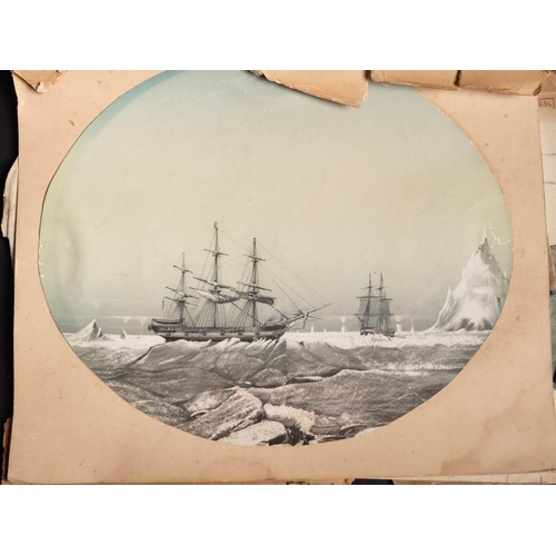 86 - An interesting archive of sketches, photographs and ephemera relating to Royal Navy Assistant Surgeo... 