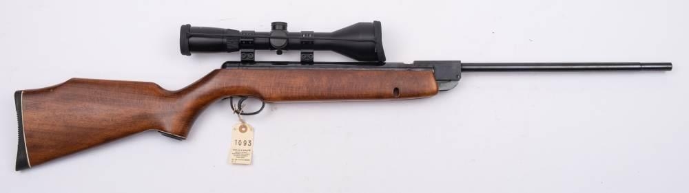 A Webley and Scott Vulcan Series III .22 calibre air rifle, serial ...