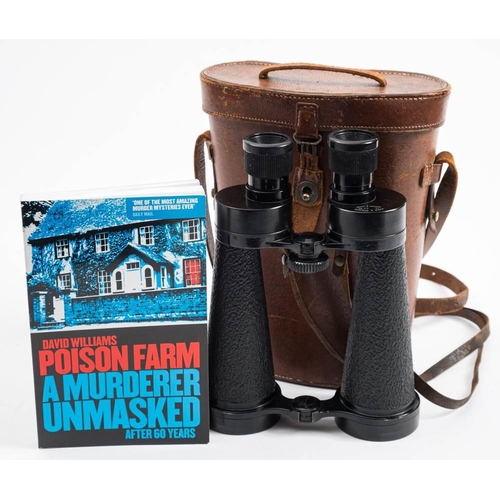 39 - A pair of Barr & Stroud 7x CF50 binoculars formerly the property of Mr Willam Murfitt:, black crackl... 