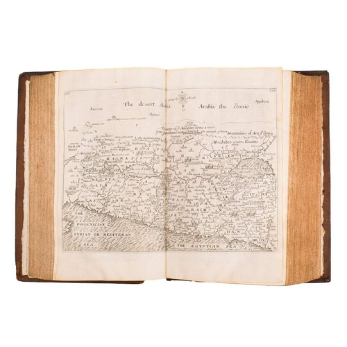 179 - RALEIGH, Sir Walter - The Historie of the World : 8 double- page maps, early full calf worn but firm... 