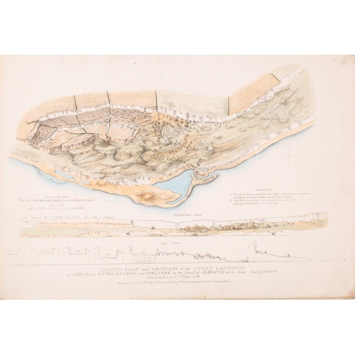 255B - CONYBEARE, W.D & DAWSON, W : et al , Land Subsidence in East Devon, (vi); 14 (text) pages most text ... 