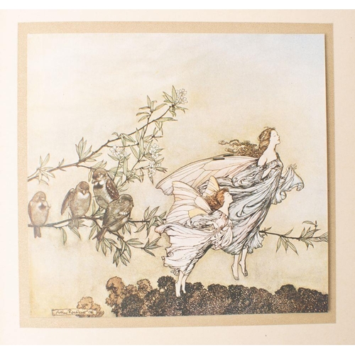 32 - RACKHAM, Arthur - (Illustrator) Peter Pan in Kensington Gardens, 50 mounted colour plates all with t... 