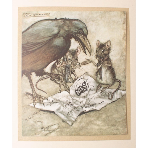 32 - RACKHAM, Arthur - (Illustrator) Peter Pan in Kensington Gardens, 50 mounted colour plates all with t... 