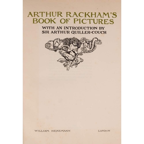 36 - RACKHAM, Arthur : (illustrator) Arthur Rackham's Book of Pictures With an  Introduction by Sir Arthu... 