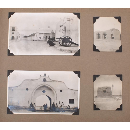 394 - PHOTOGRAPH ALBUM - Sudan and Egypt : oblong 4to album containing 248 smaller size photographs the ma... 