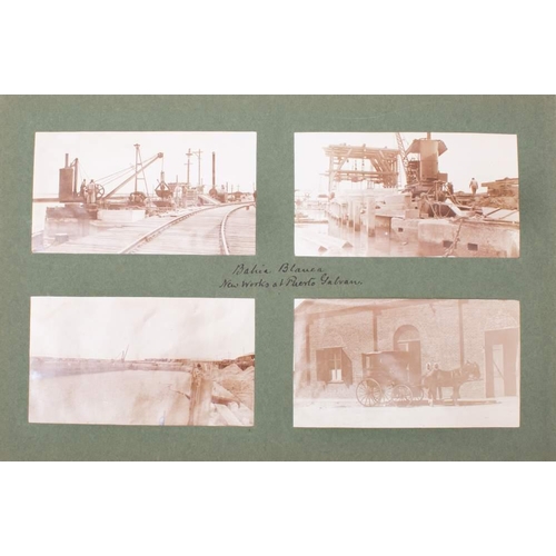 403 - SOUTH AMERICAN RAILWAYS : Early 20th century Photograph Album - inc. industrial photographs of the A... 