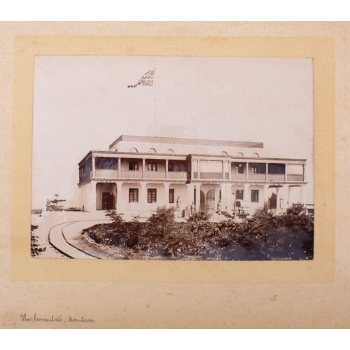 411 - WILLIAM D. YOUNG, Macdonald Terrace, Mombasa,:- an early 20th Century album of 48 fine wholeplate ph... 