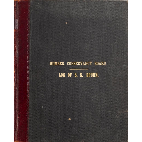 179 - Humber Conservancy Board. An early 20th century journal of the Lower Whitton Light vessel , August 1... 