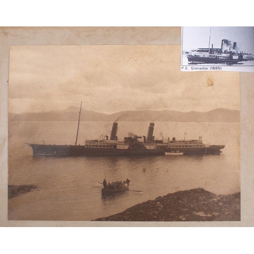 188 - A collection of late19th/early 20th century photographs of merchant ships: including the Royal Mail ... 