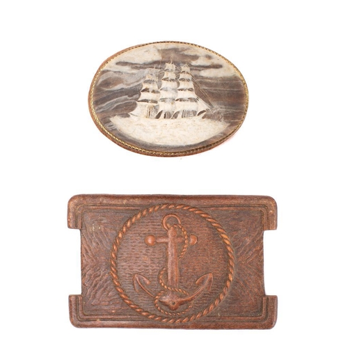 190 - A WWI  U-Boat souvenir of SM.UC-26: the 'U' shaped section stamped  'UC 26'  and 'Rammed by HMS Miin... 