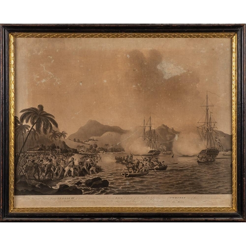 259 - James Fittler [1758-1835] after Richard Paton- The Defence of Gibraltar,:- two engravings published ... 