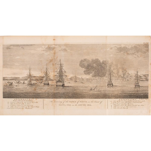 266 - A group of four 18th century engravings taken from 'A Voyage Around the World, in the Years MDCCXL, ... 