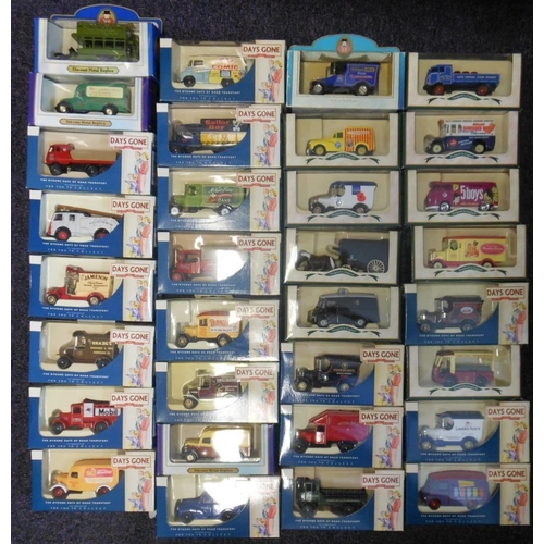 1004 - Days Gone and others, a collection of assorted diecast vehicles,: includes delivery vans, promo mode... 