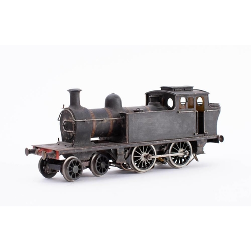 1030 - William Henderson (1876-1959) A .25 inch scale model passenger side tank, electric driven steam loco... 