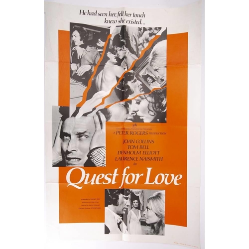 1038 - A single sheet film poster for 'Quest For Love' - Joan Collins (1971): together with 'Brother Sun Si... 