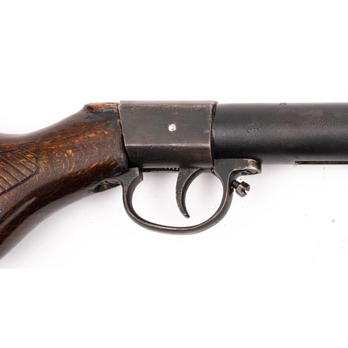 109 - A pre-war Milbro .177 calibre break barrel air rifle: serial number '754' with semi pistol grip stoc... 