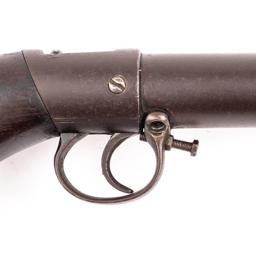 114 - A pre-war BSA  .177 calibre underlever 'Improved Model D' air rifle: serial number '26649' on a cheq... 