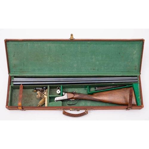 135 - Charles Lancaster. A 12 bore side by side double boxlock ejector shotgun: No. 11634, 30 inch nitro p... 