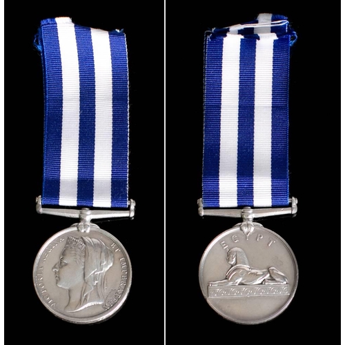 336 - A Victorian Egypt Medal to '131 Pte J Joyce 2/Durh.LI'.: