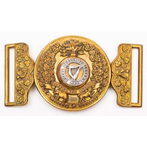 383 - A Royal Dublin Fusilier's belt buckle.: