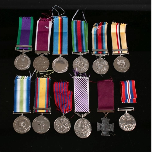 421 - A collection of reproduction British medals.: