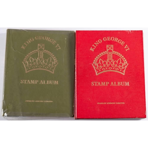 642 - Mint and used K.G. V1 British Empire stamp collections in two SG printed albums in good condition.: