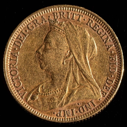 699 - An 1894 (Melbourne) sovereign.: