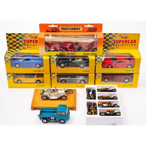 997 - Matchbox and others. A collection of various vehicle: including Dinky 47c  Forward Control Jeep, Mat... 