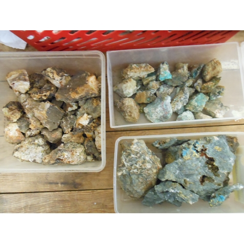 53 - A large collection of  mainly Devon and Cornwall minerals and geological specimens: including 'Tin C... 