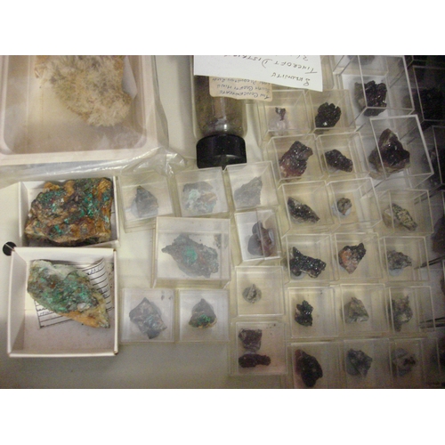 53 - A large collection of  mainly Devon and Cornwall minerals and geological specimens: including 'Tin C... 