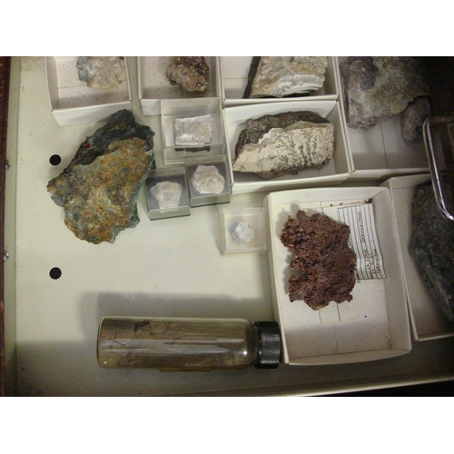 53 - A large collection of  mainly Devon and Cornwall minerals and geological specimens: including 'Tin C... 