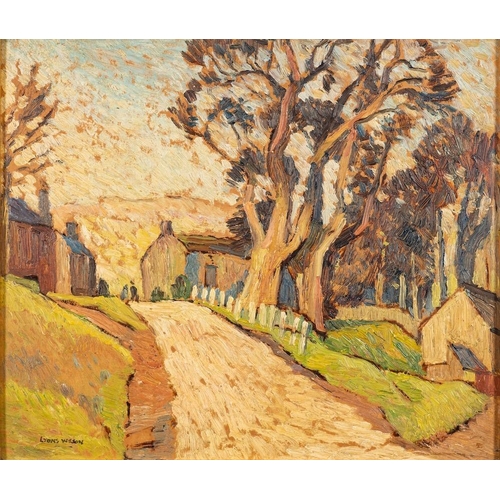 5 - WITHDRAWN LOT     *William Lyons-Wilson [1892-1981] - Road through the village,:- signed bottom left... 