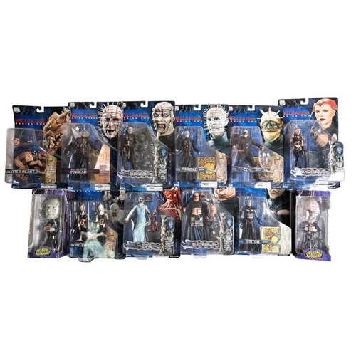 1355 - Reel Toys and others. A  boxed group of 'Hellraiser' figures in original blaster packs: together wit... 