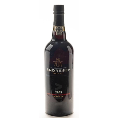 1405 - A bottle of Andersen Porto Late Bottle Vintage, 2003.