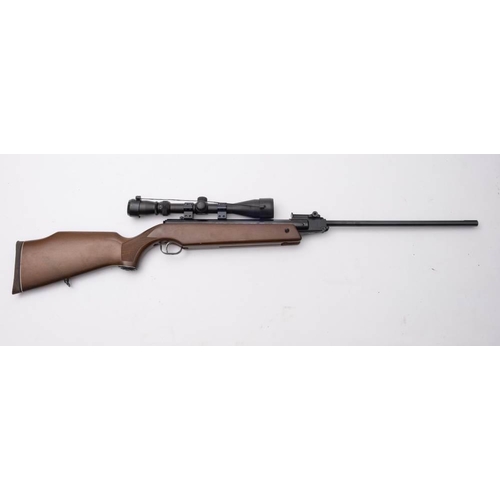 426 - A Feinwerkbau Sport 127 break barrel air rifle. 5.5mm calibre: blued metalwork with automatic safety... 