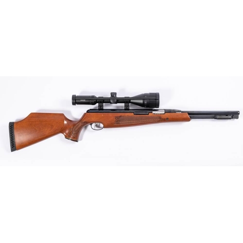 441 - An Air Arms Tx200 .22 calibre underlever air rifle: serial number '146327' chequered semi pistol gri... 