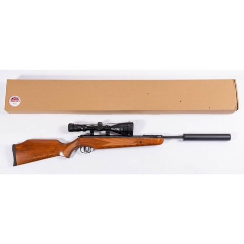 455 - A Hammerli seeker 800.22 calibre break barrel air rifle: serial number AC040404,  with moderator and... 