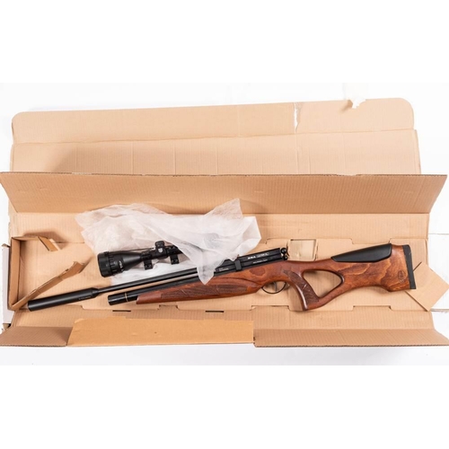 462 - A BSA Ultra XL .22 calibre  PCP powered bolt action air rifle: serial number UXL220330, with moderat... 