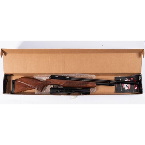 465 - A Gamo Coyote .177 calibre PCP air rifle: serial number  CY770197-14; moderator, ten round magazine ... 