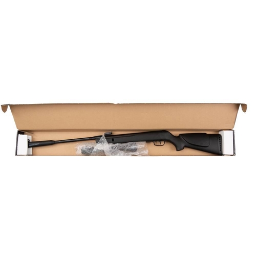 473 - A Gamo Whisper Sting .22 calibre air rifle: serial number 04-1C-271363-17,  black poly stock , with ... 