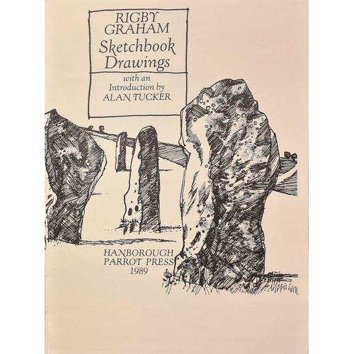 12 - GRAHAM, RIGBY (SPECIAL) Rigby Graham Sketchbook Drawings Church Hanborough: Hanborough Parrot Press,... 