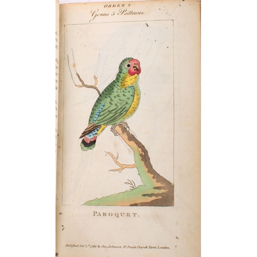 134 - TRIMMER, (Sarah) - Plates to the Natural History of Birds .... Four vols bound in two, colour plates... 