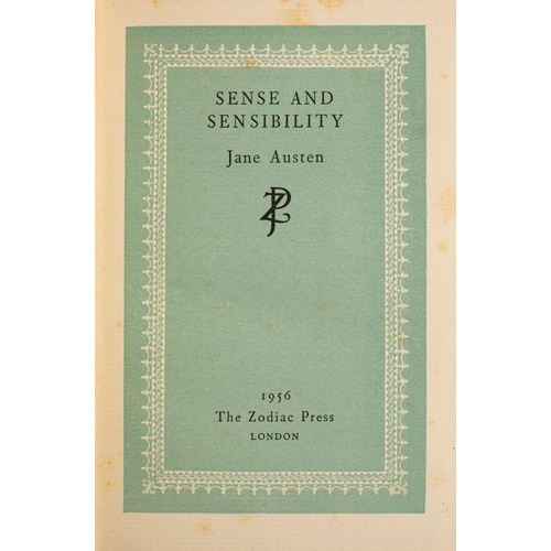 140 - AUSTEN, Jane - [Works] 6 vols. org. decorative cloth, 8vo, Zodiac Press, 1957-60 (6)