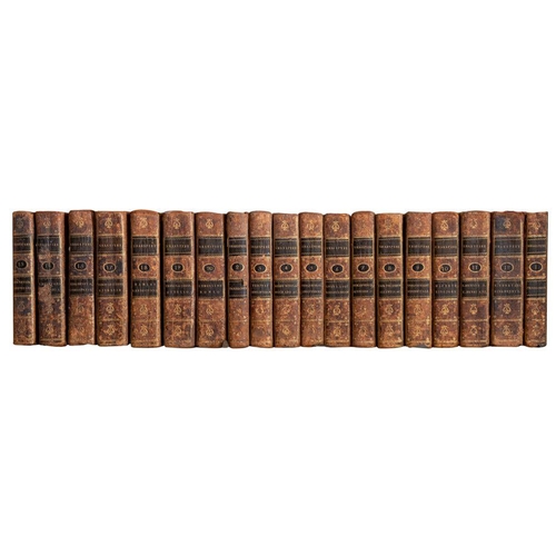 162 - BINDINGS ... Bell Edition of the Works of Shakespeare : 19 of 20 vols, lacks vol 16. cont. speckled ... 