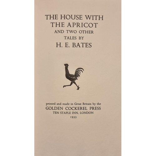 18 - MILLER PARKER, AGNES The House with the Apricot & Two Other Tales London: Golden Cockerel Press, 193... 