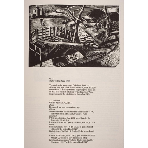 20 - NASH, PAUL The Wood-Engravings of Paul Nash Woodbridge: the Wood Lea Press, 1997. A catalogue of Pau... 