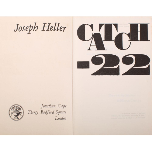 221 - HELLER, Joseph - Catch-22 : org. red cloth lettered in gilt, binding fresh and clean although light ... 